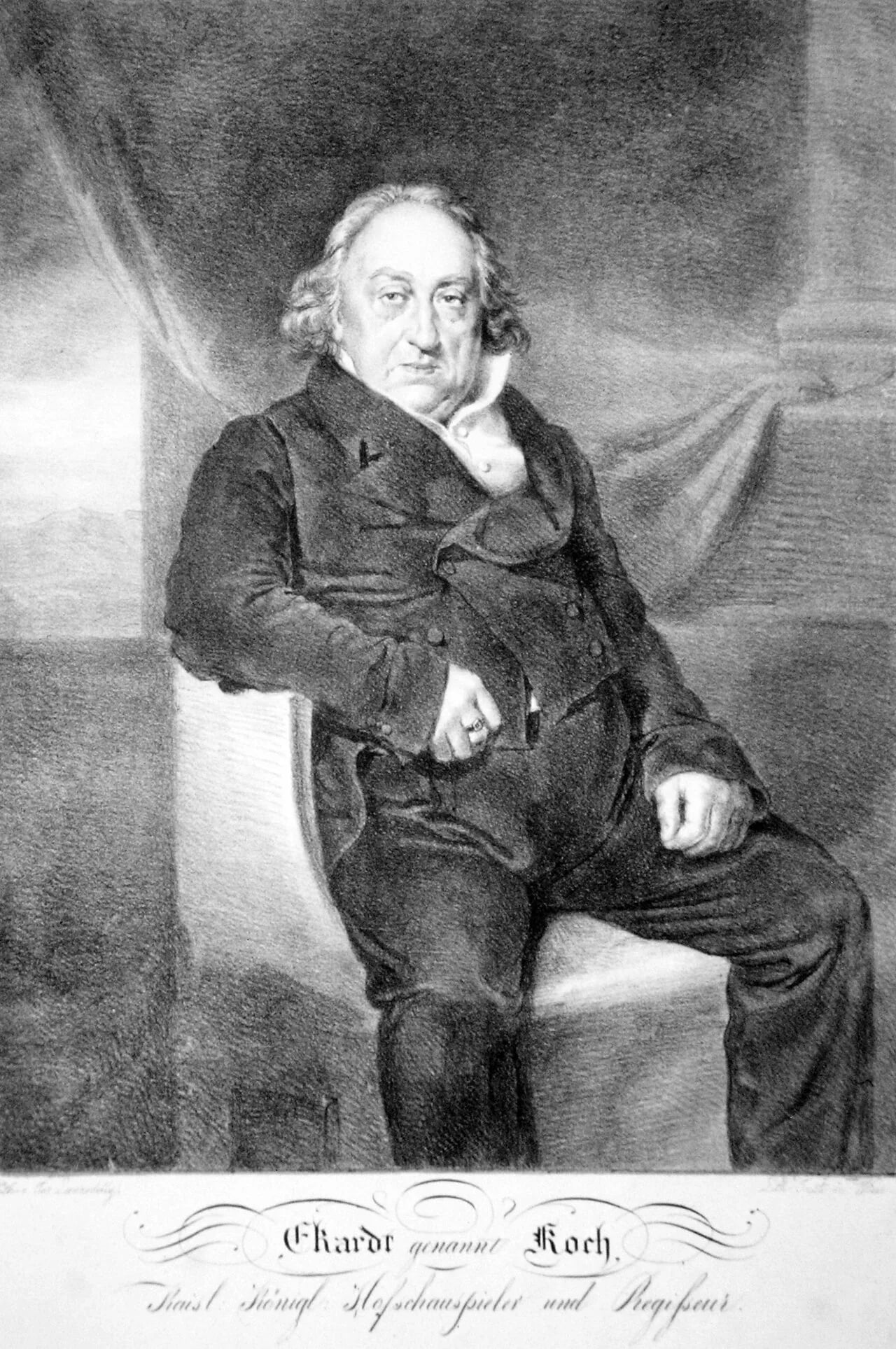 Porträt von Siegfried Gotthelf Koch (1754–1831) – Gedenkseite