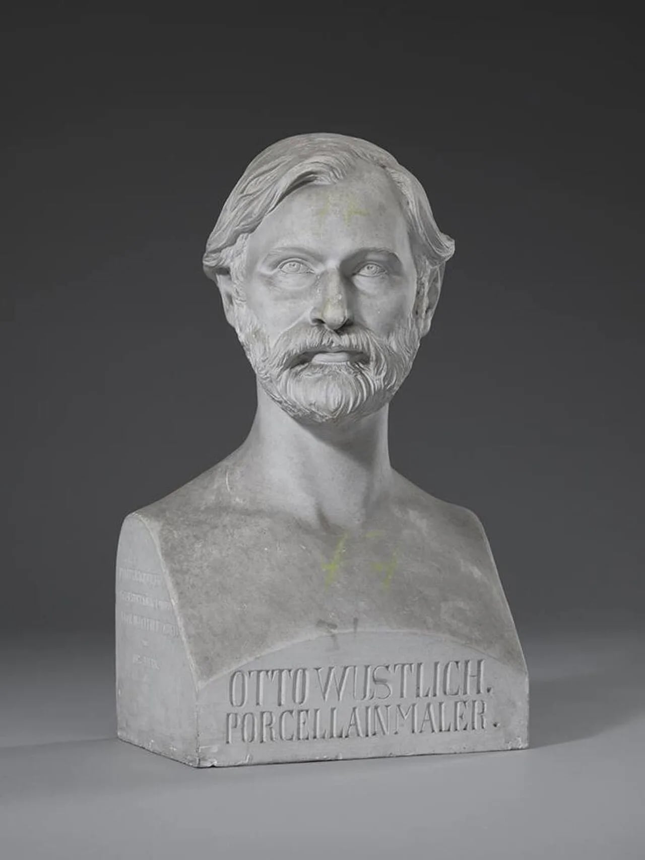 Porträt von Otto Wustlich (1819–1886) – Gedenkseite