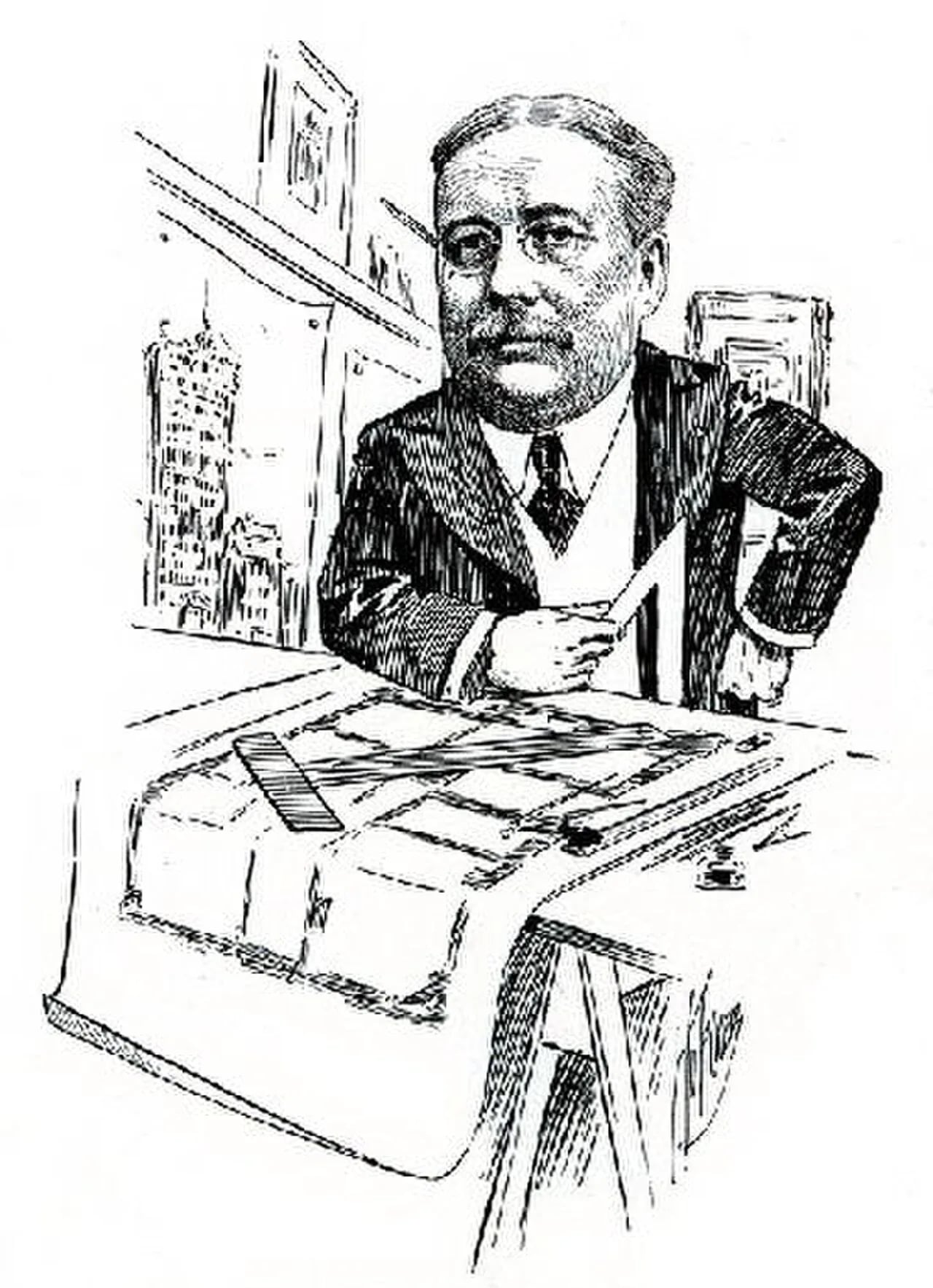 Portrait of Samuel Huckel (1858–1917) – memorial page