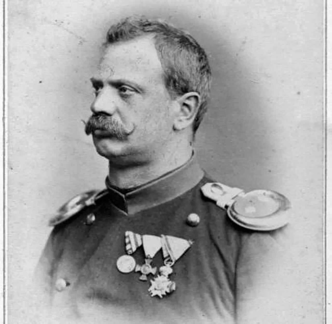 Porträt von Ludwig von Nagel zu Aichberg (1836–1899) – Gedenkseite