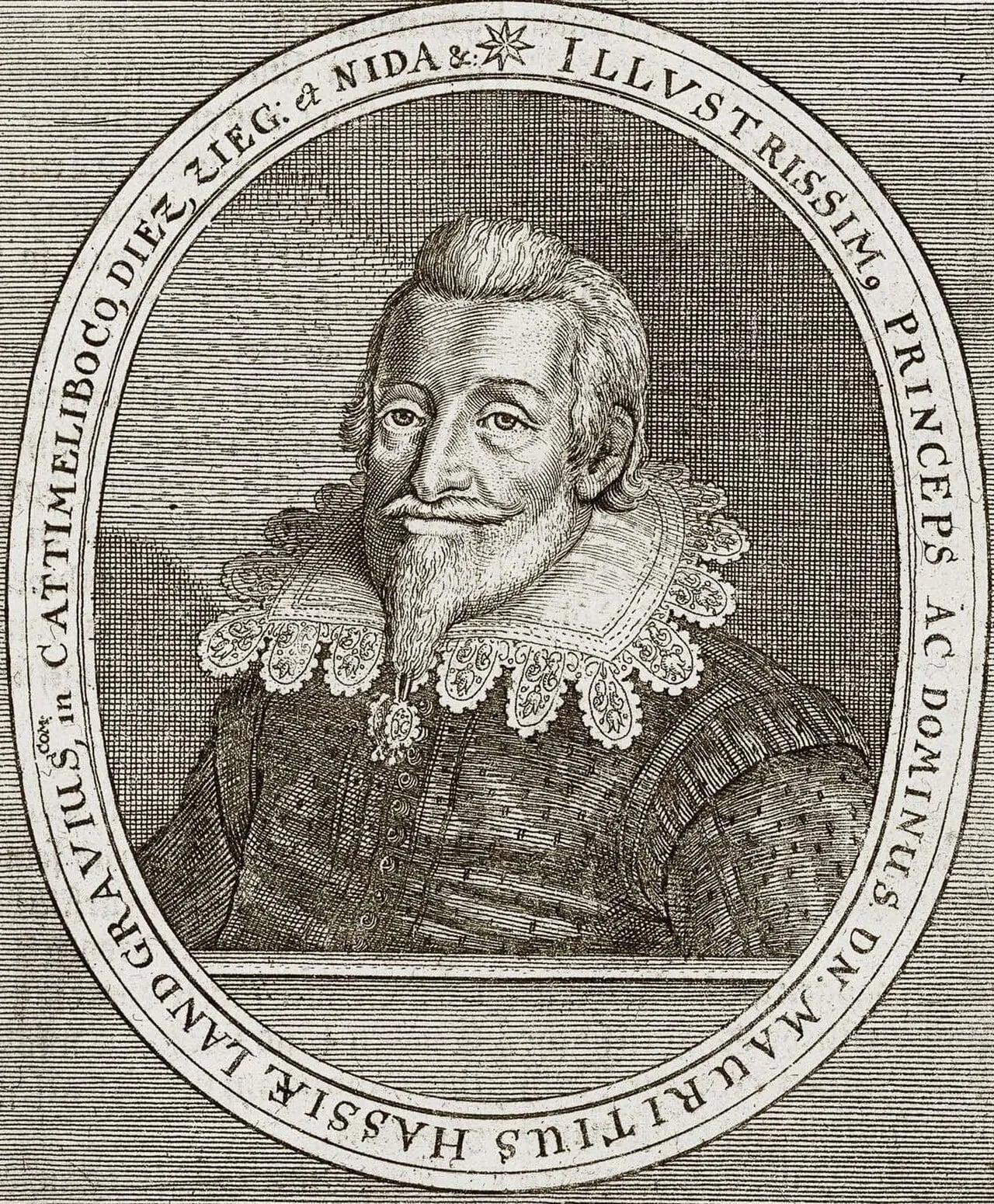 Porträt von Moritz (1572–1632) – Gedenkseite