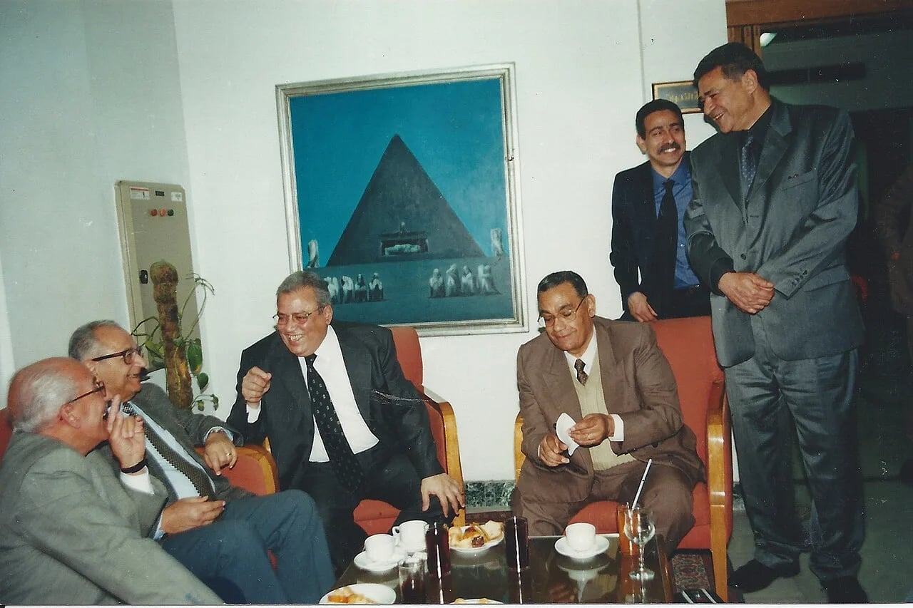 Portrait of Gaber Asfour (1944–2021) – memorial page
