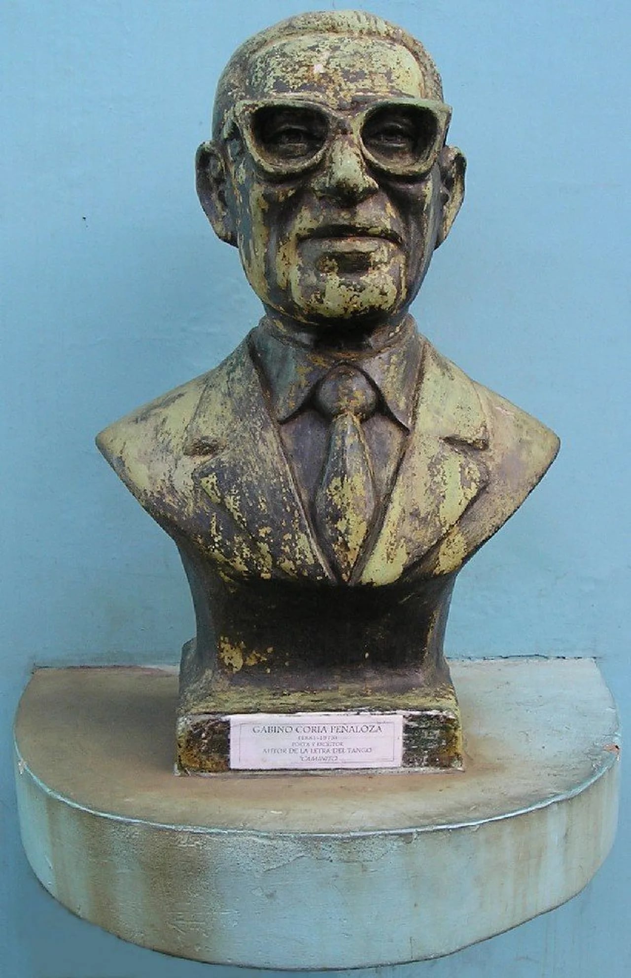 Porträt von Gabino Coria Peñaloza (1881–1975) – Gedenkseite
