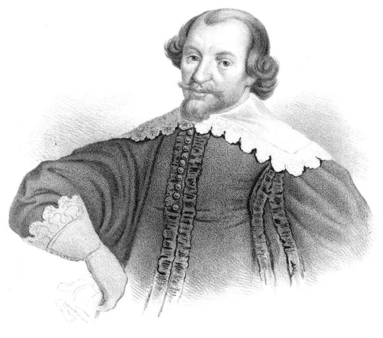 Porträt von Gabriel Gustafsson Oxenstierna (1587–1640) – Gedenkseite