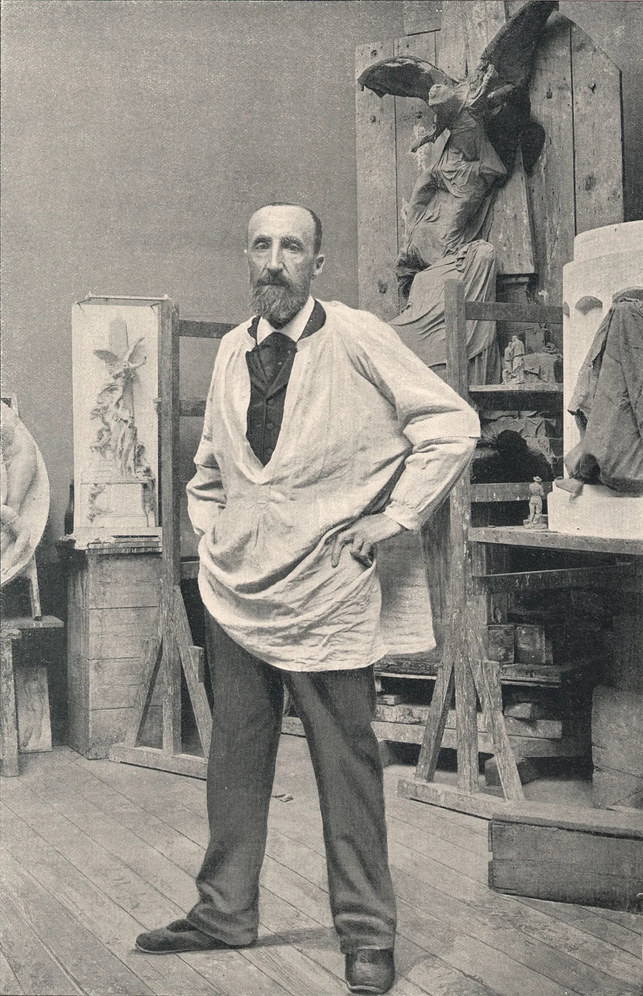 Portrait of Jules Dalou (1838–1902) – memorial page