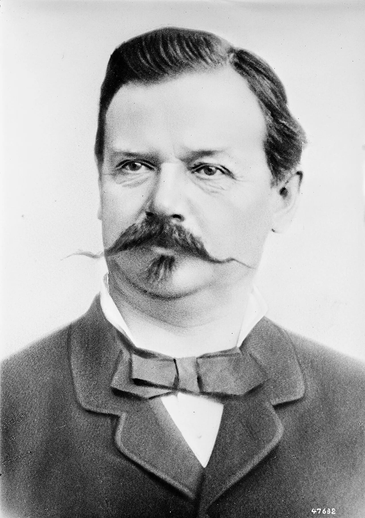 Porträt von Georg Fischer (1834–1887) – Gedenkseite