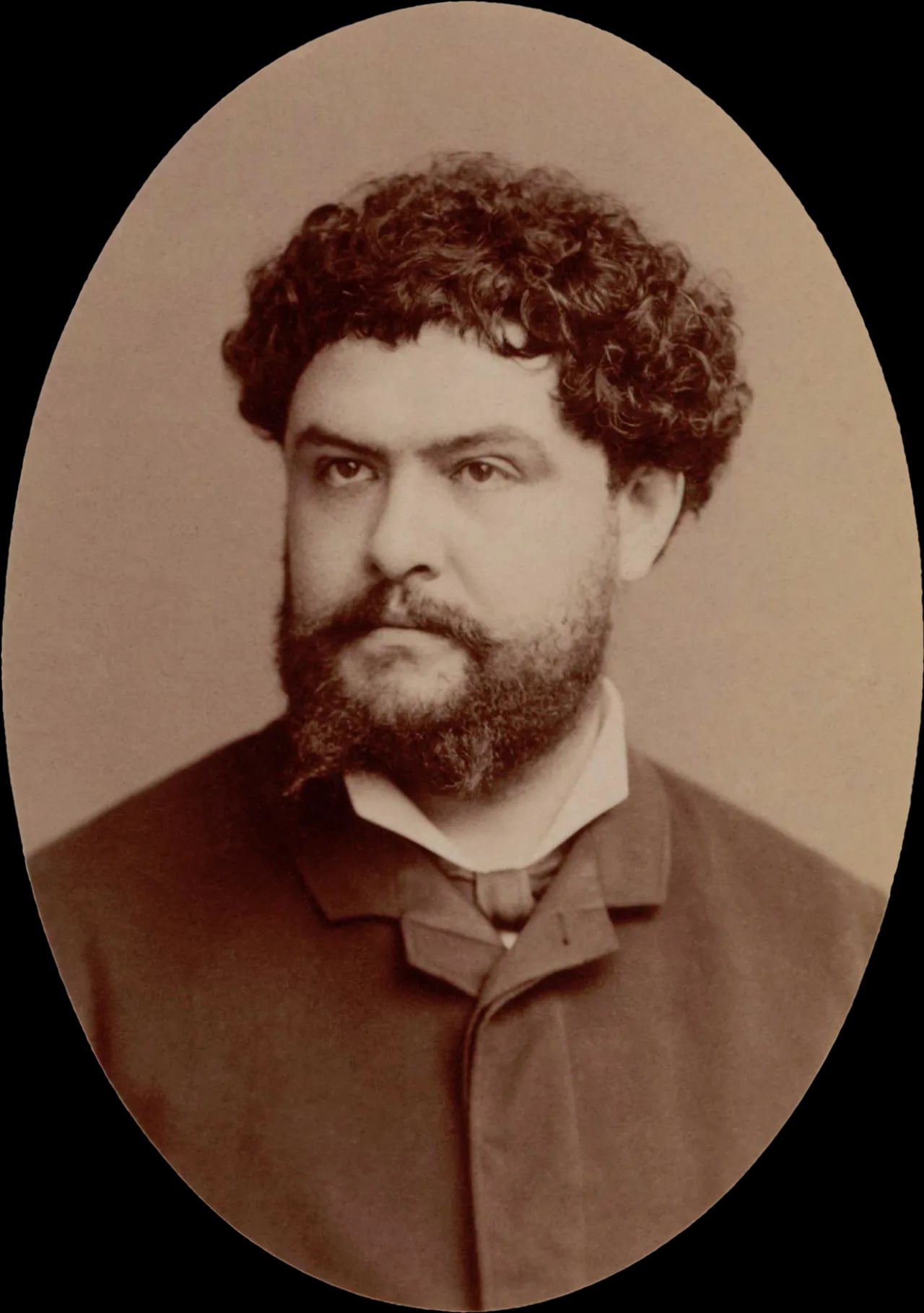 Porträt von Jean Richepin (1849–1926) – Gedenkseite