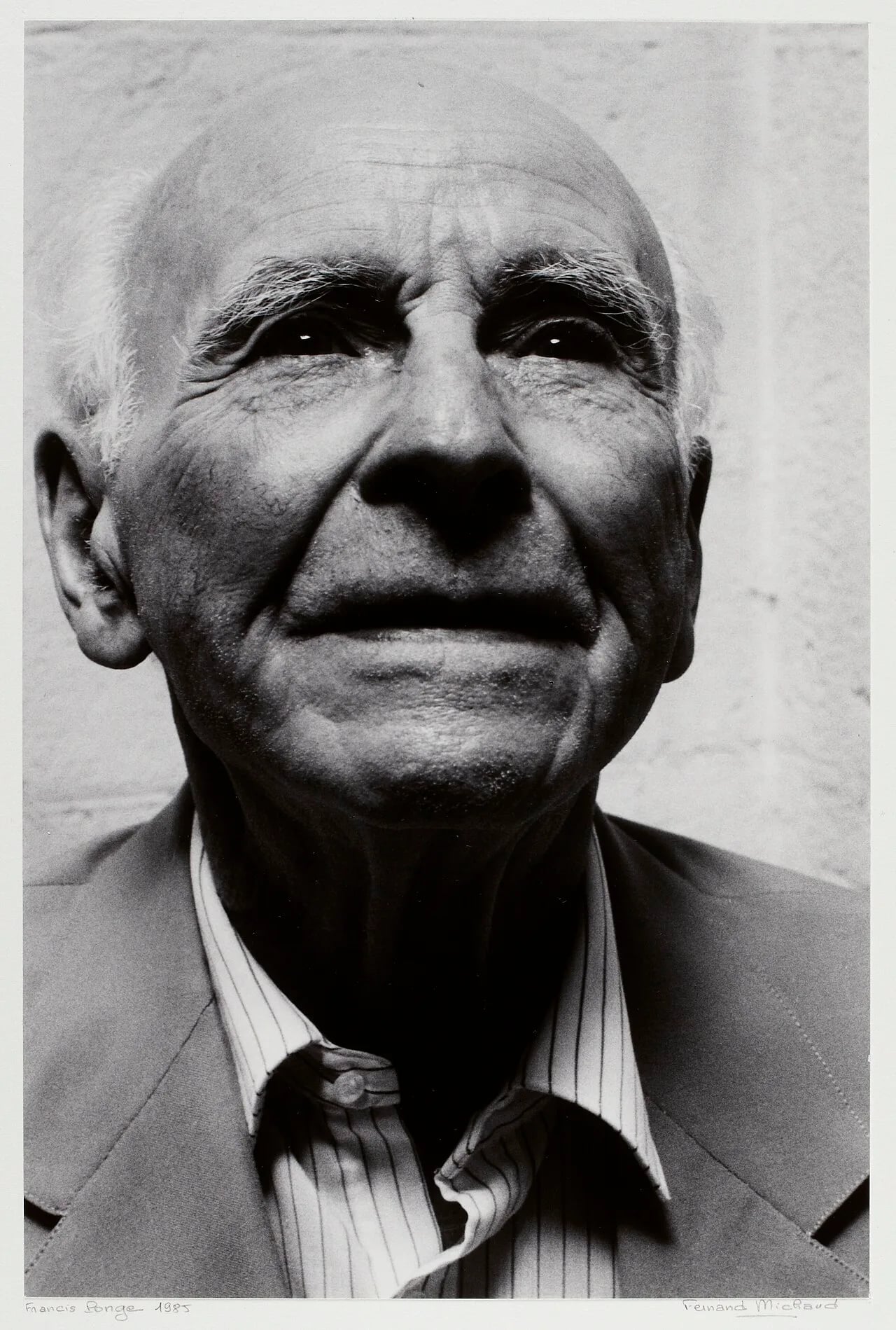 Porträt von Francis Ponge (1899–1988) – Gedenkseite