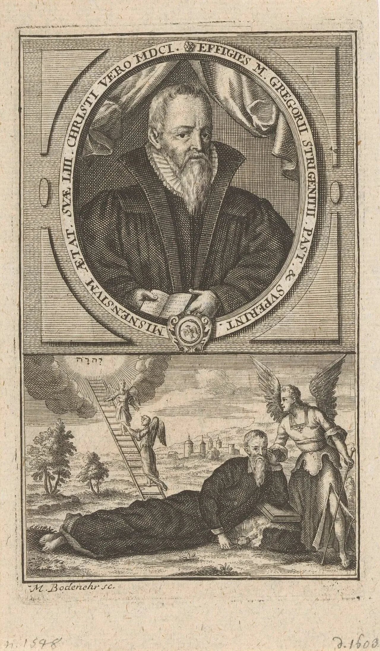 Portrait of Gregor Strigenitz (1548–1603) – memorial page