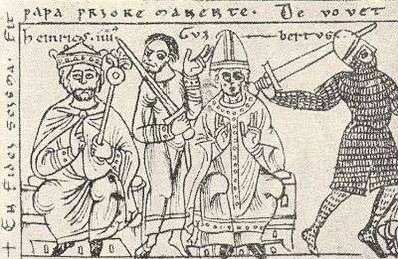 Porträt von Hermann II. (1049–1085) – Gedenkseite