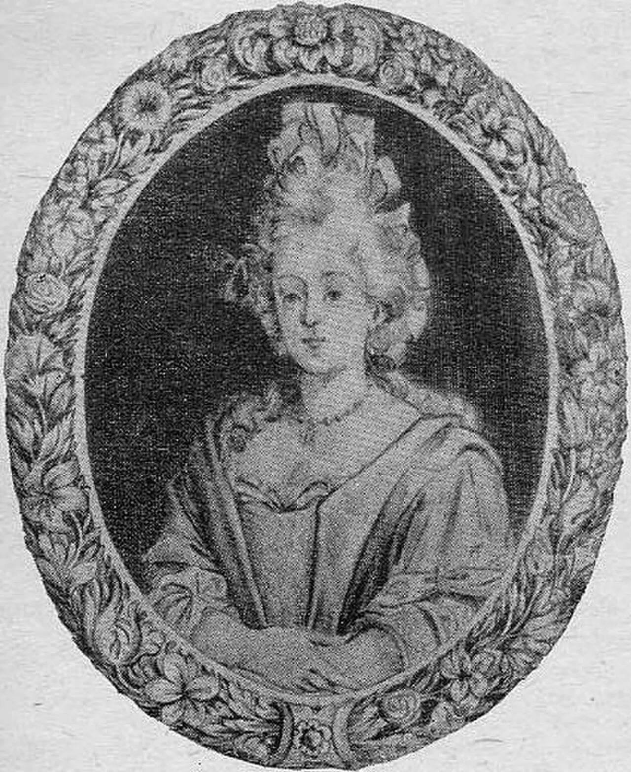 Portrait of Virginia Bazzani Cavazzoni (1681–1715) – memorial page