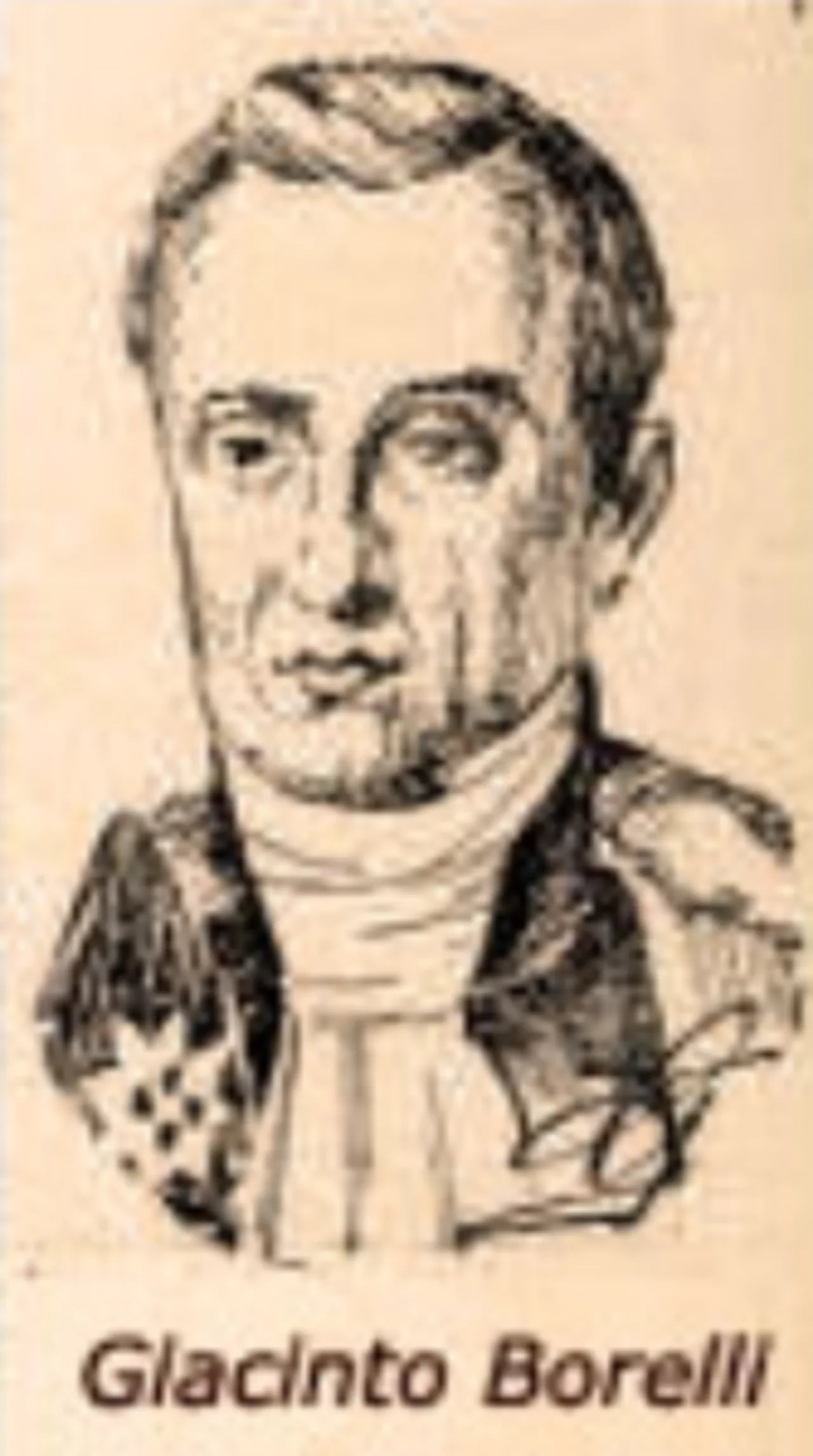 Portrait of Giacinto Borelli (1783–1860) – memorial page