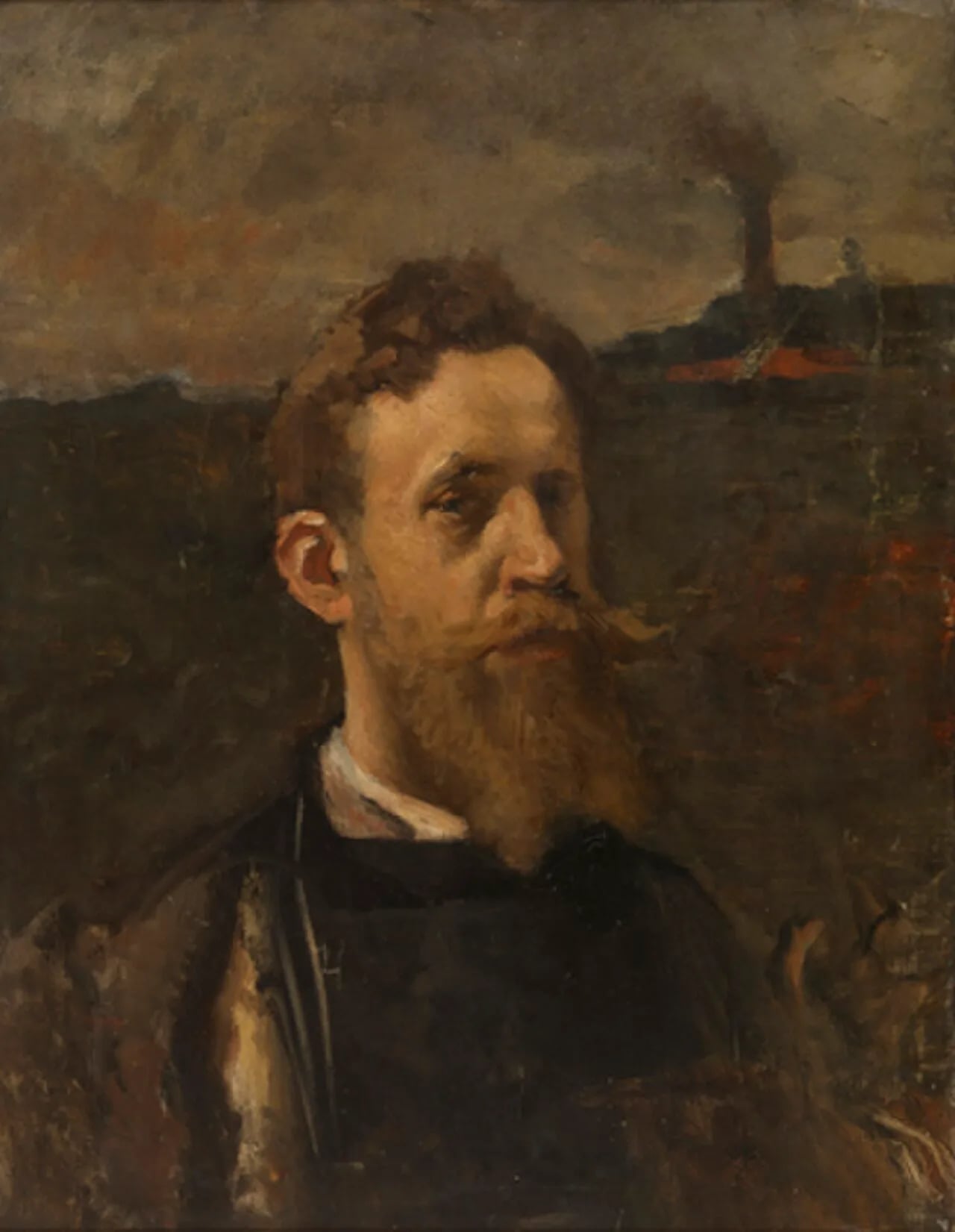 Porträt von Constantin Meunier (1831–1905) – Gedenkseite