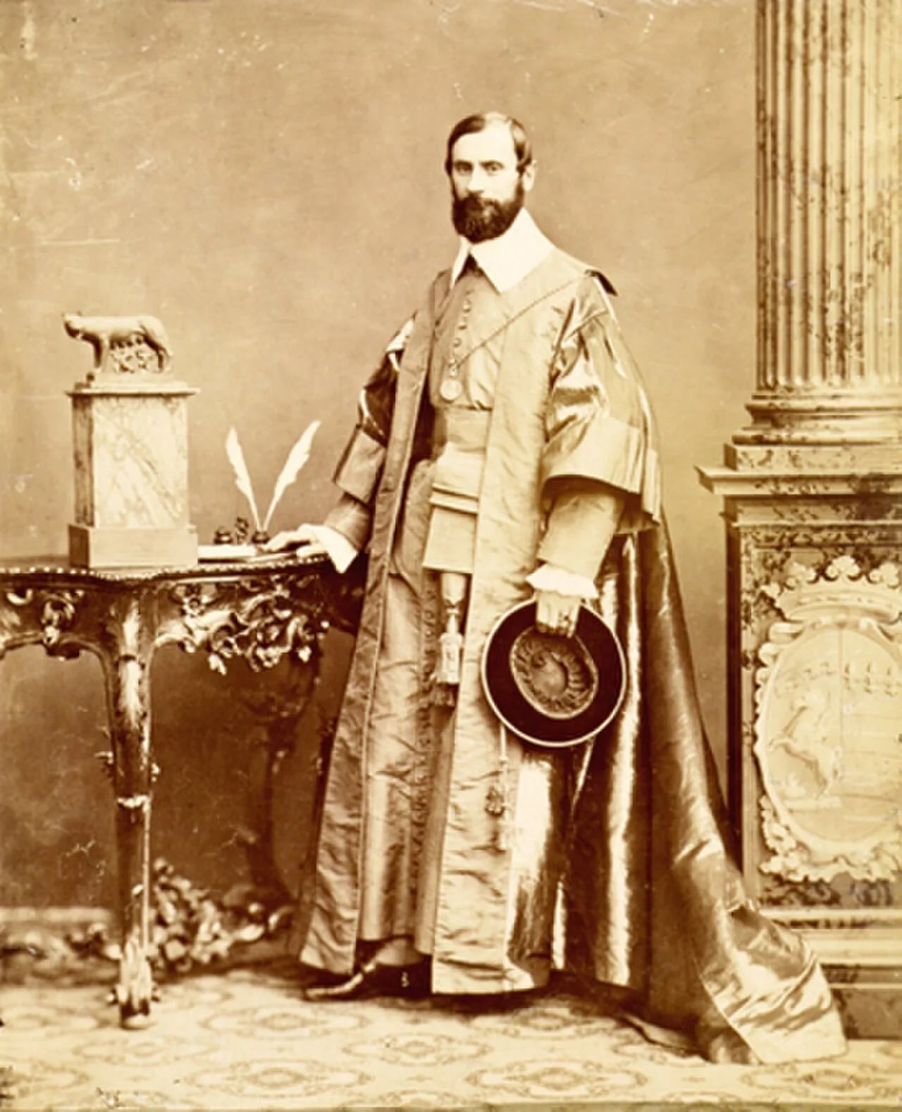 Porträt von Francesco Cavalletti Rondinini (1827–1880) – Gedenkseite