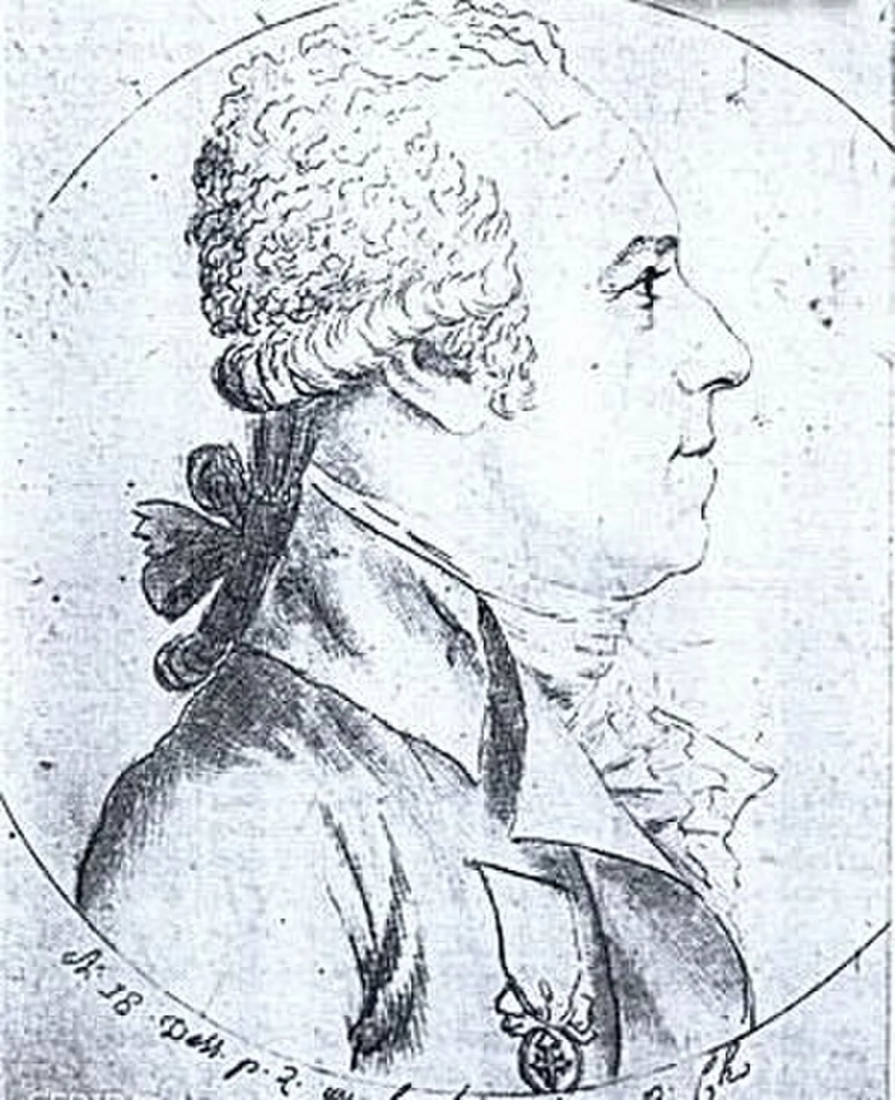 Porträt von Gaspar de Molina y Zaldívar (1741–1806) – Gedenkseite