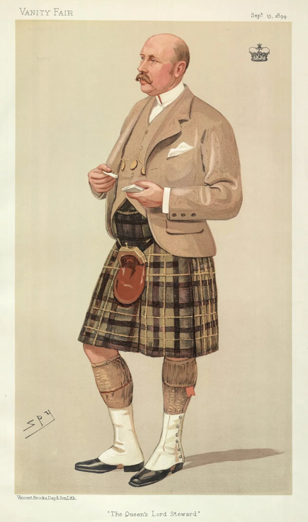 Porträt von Gavin Campbell, 1st Marquess of Breadalbane (1851–1922) – Gedenkseite