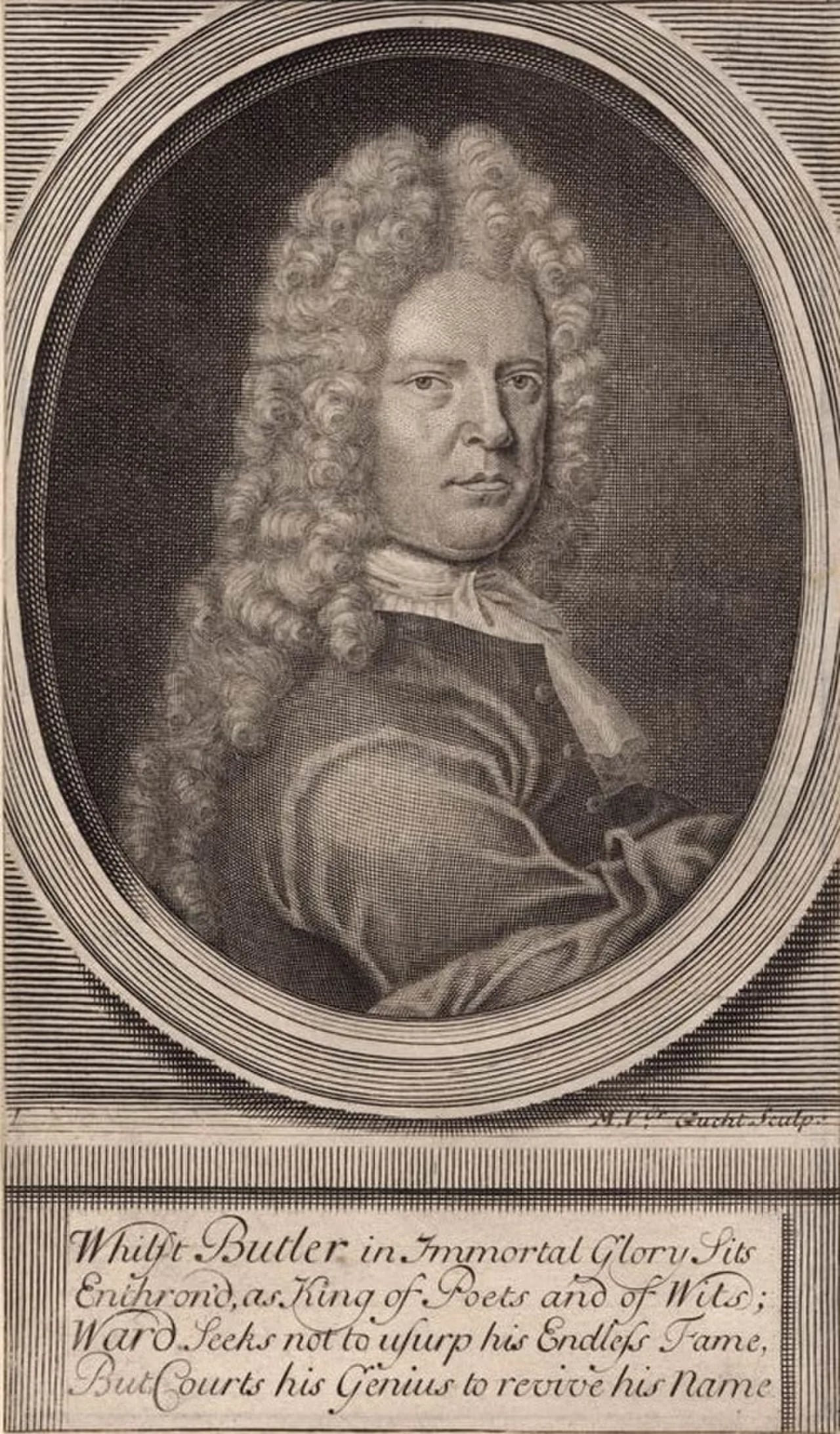 Porträt von Ned Ward (1667–1731) – Gedenkseite