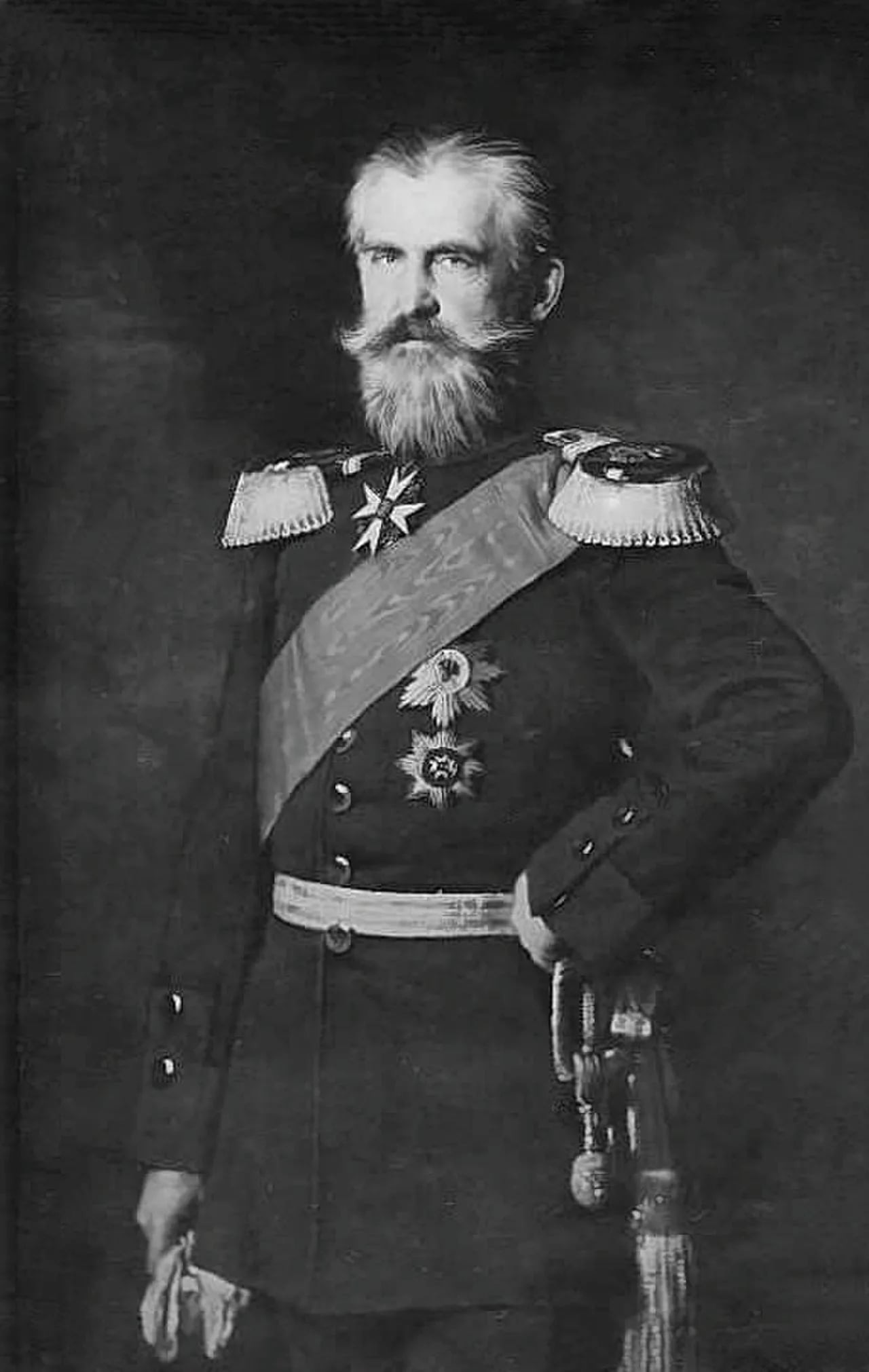 Porträt von Heinrich XIV. (1832–1913) – Gedenkseite