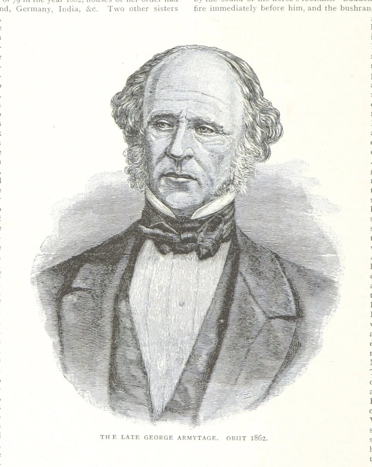 Portrait of George Armytage (1795–1862) – memorial page