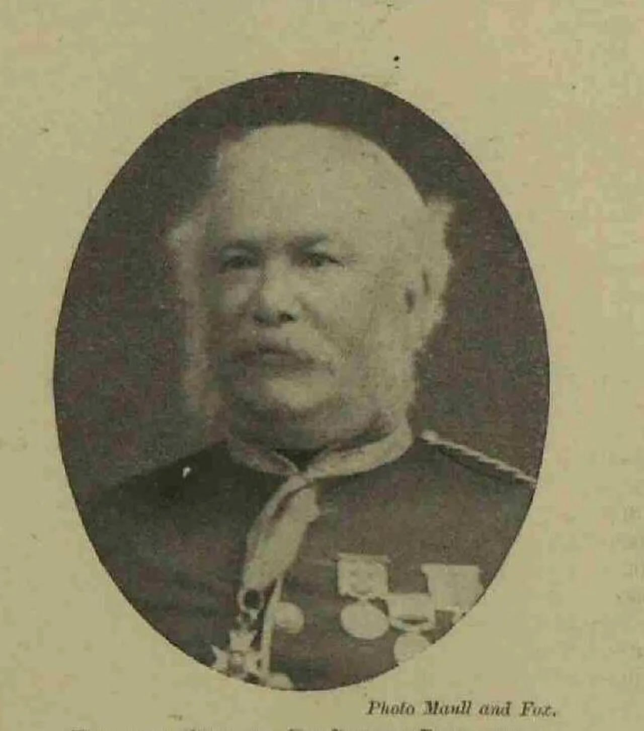 Portrait of George Bourchier (1821–1898) – memorial page