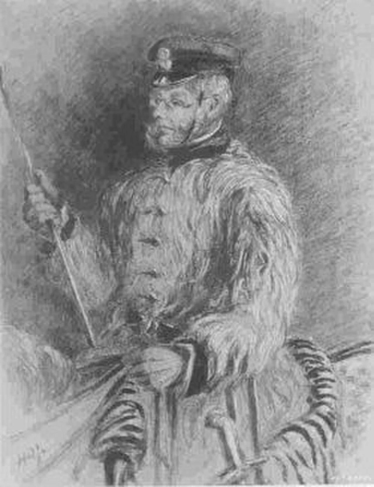 Porträt von George Broadfoot (1807–1845) – Gedenkseite