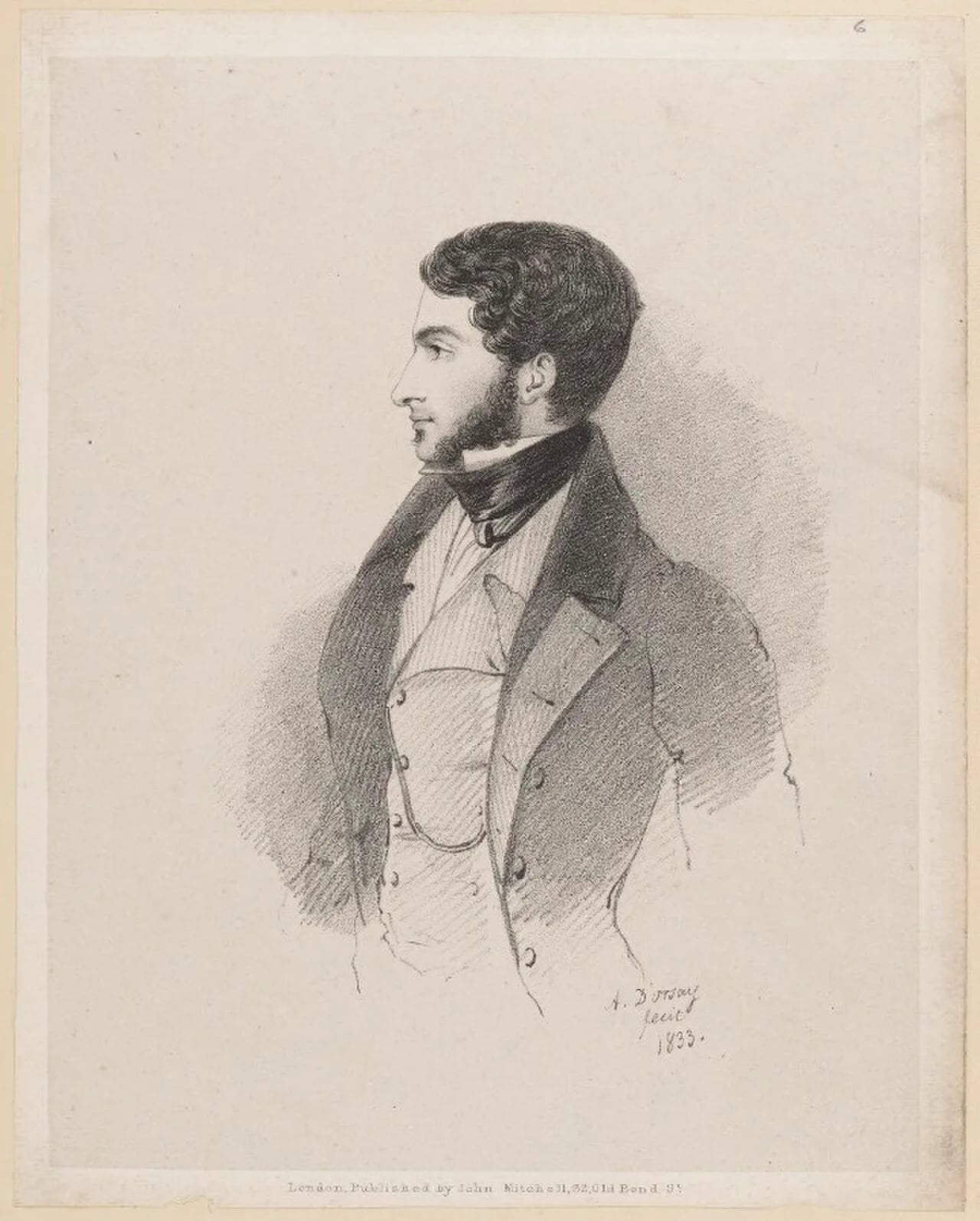 Porträt von George Byng, 2. Earl of Strafford (1806–1886) – Gedenkseite