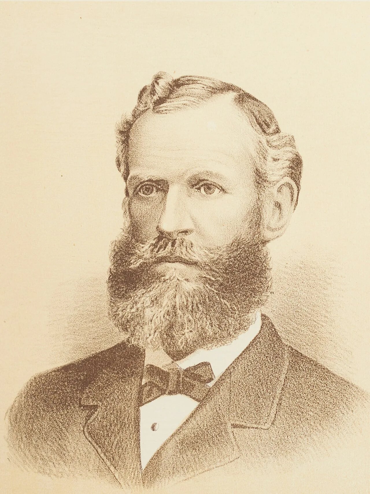 Porträt von George Cox (1824–1901) – Gedenkseite
