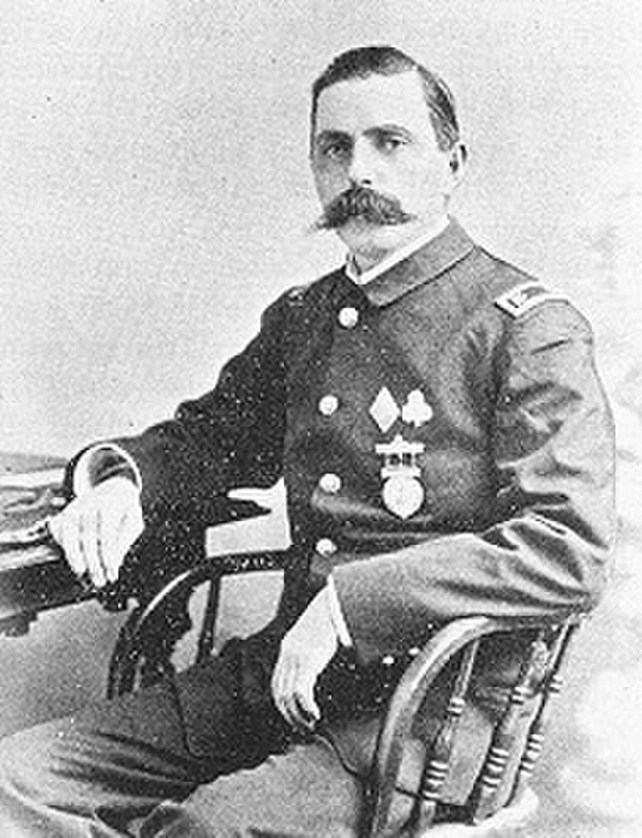 Porträt von George E. Albee (1845–1918) – Gedenkseite