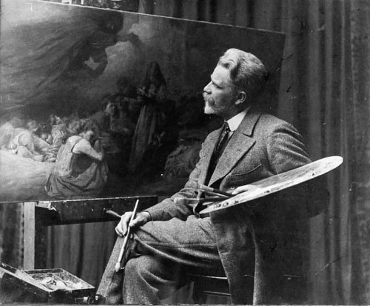Portrait of George Edmund Butler (1872–1936) – memorial page