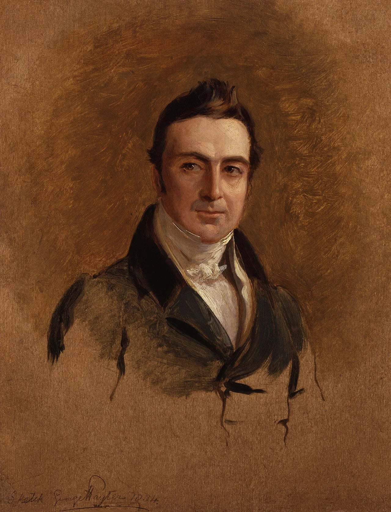 Porträt von George Elliot (1784–1863) – Gedenkseite