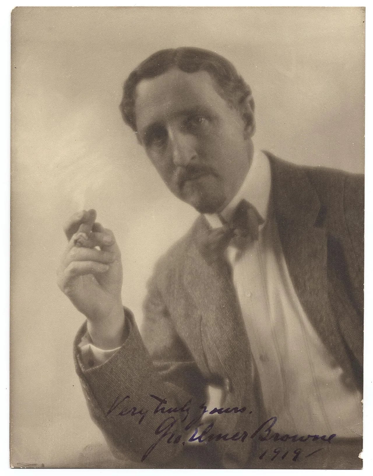 Portrait of George Elmer Browne (1871–1946) – memorial page
