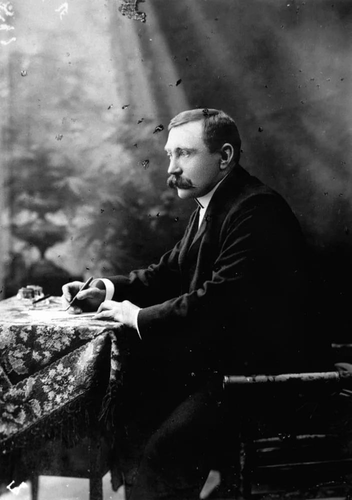 Porträt von George Essex Evans (1863–1909) – Gedenkseite