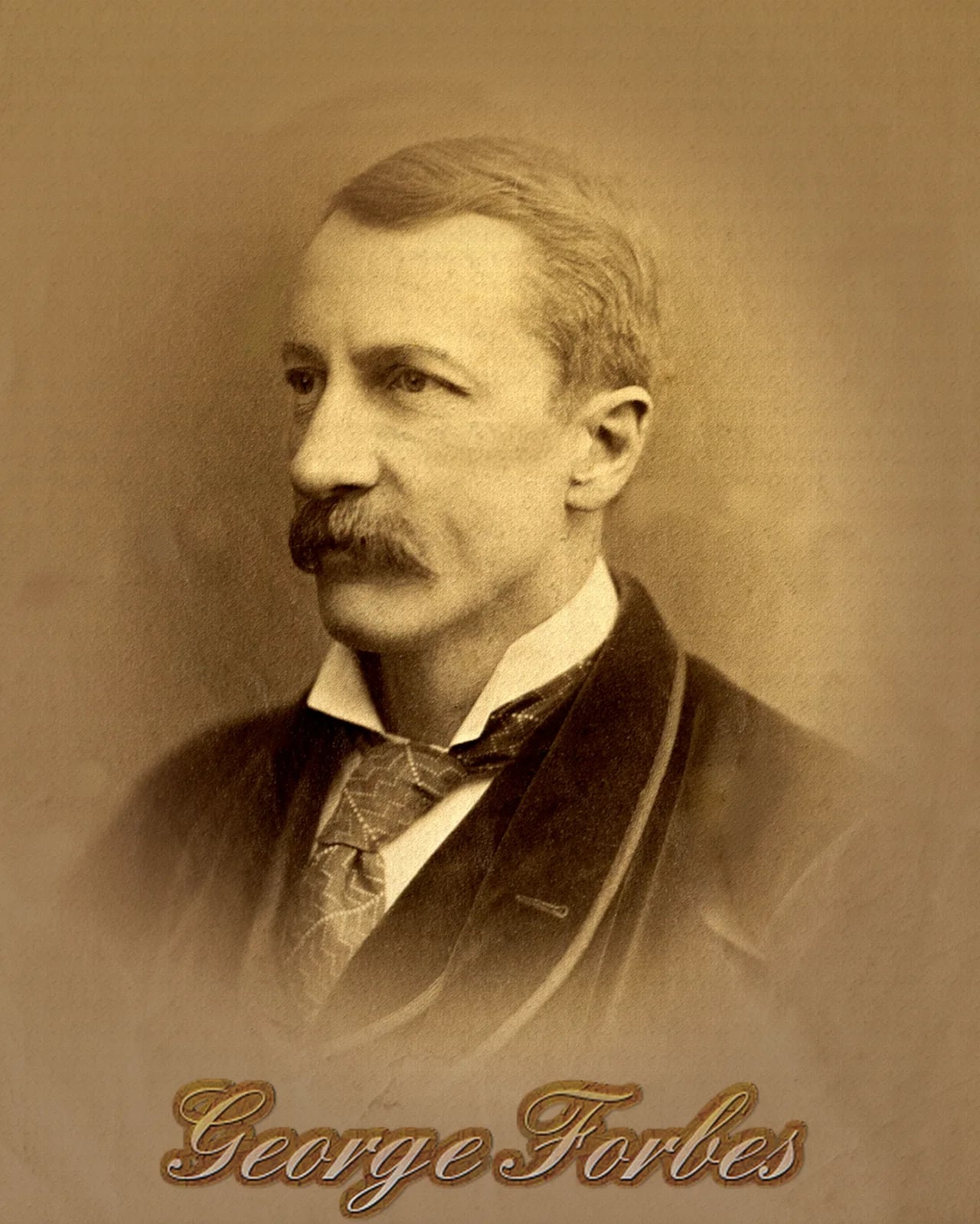 Porträt von George Forbes (1849–1936) – Gedenkseite
