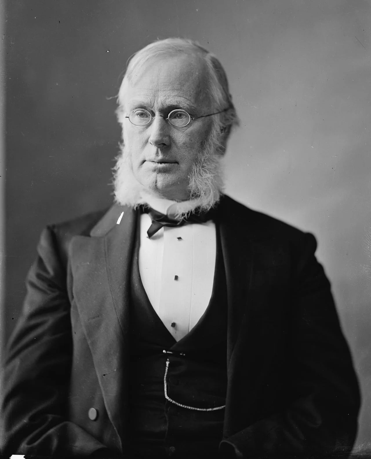 Porträt von George Frisbie Hoar (1826–1904) – Gedenkseite