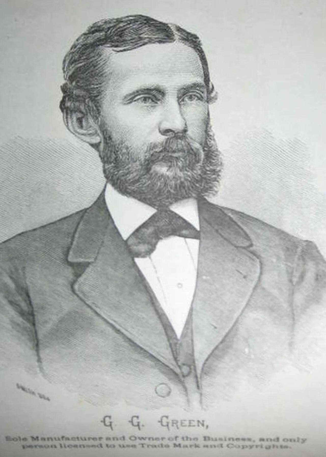 Portrait of George Gill Green (1842–1925) – memorial page
