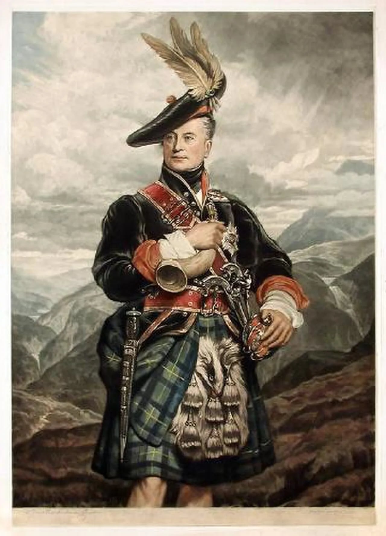 Portrait of George Gordon, 5th Duke of Gordon (1770–1836) – memorial page