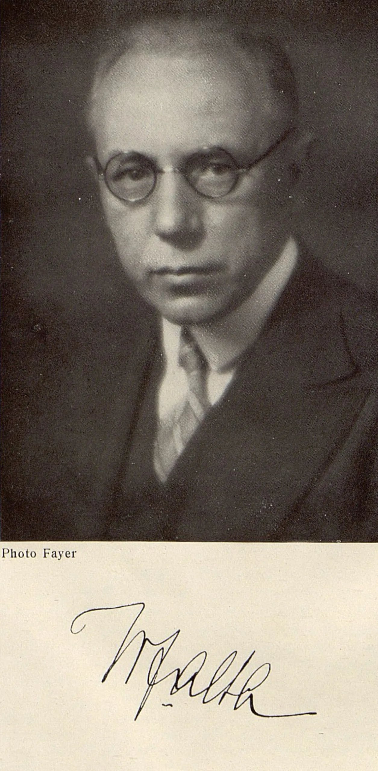 Porträt von Wilhelm Falta (1875–1950) – Gedenkseite