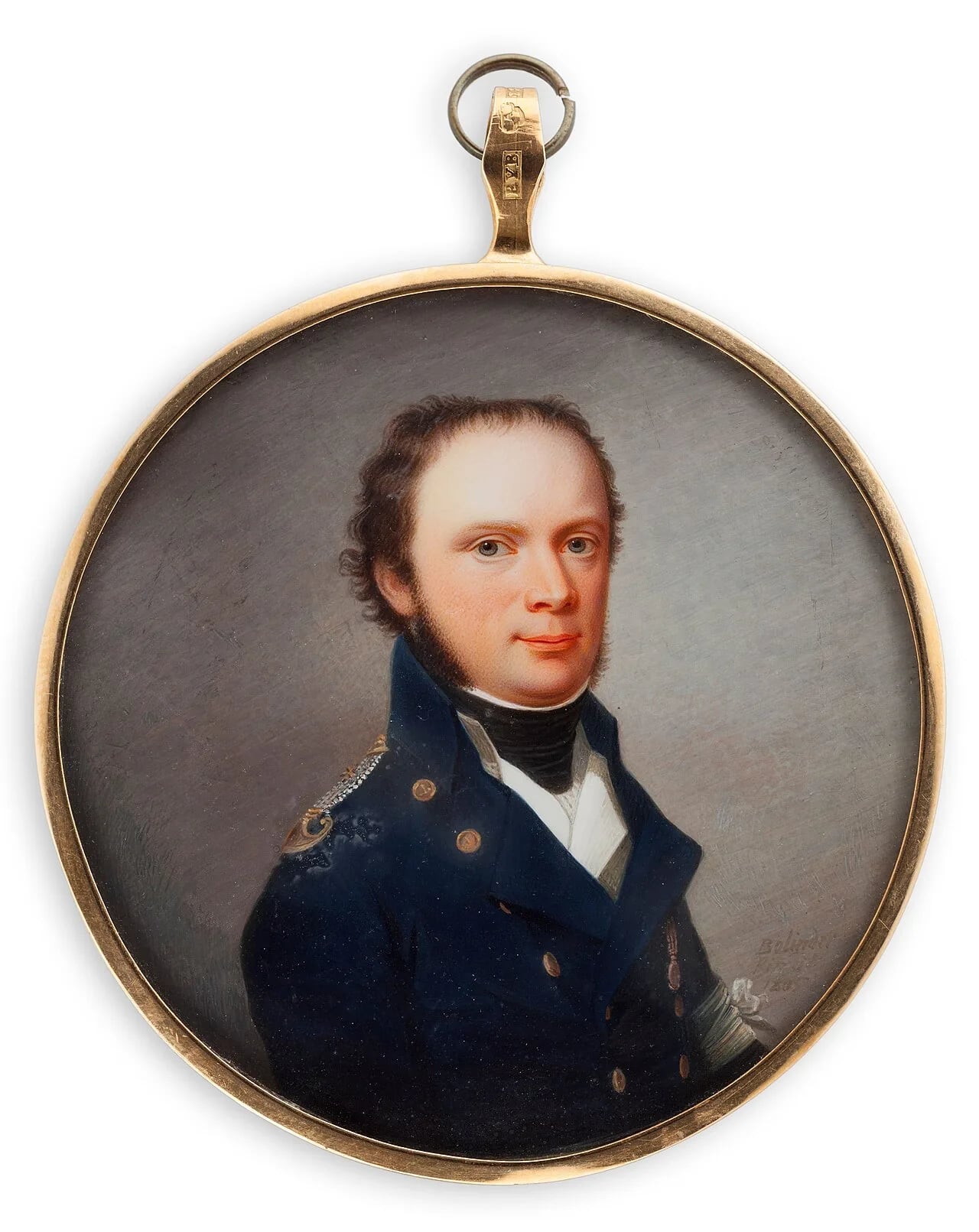 Porträt von Fredrik Frans Wallenstråle (1771–1857) – Gedenkseite