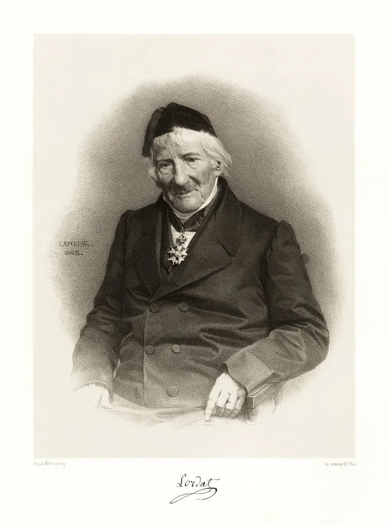 Portrait of Jacques Lordat (1773–1870) – memorial page
