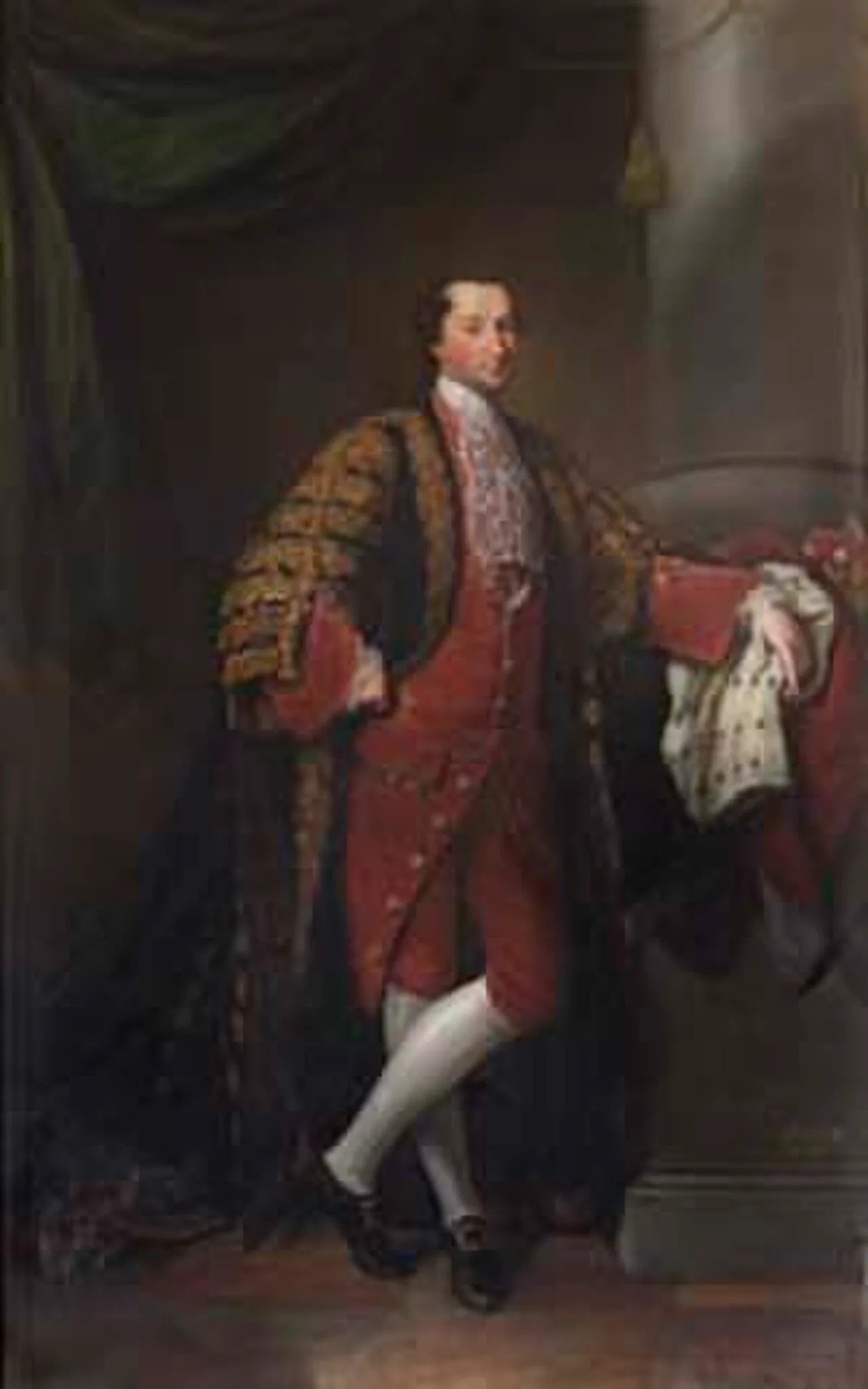 Portrait of George Lee (1718–1772) – memorial page