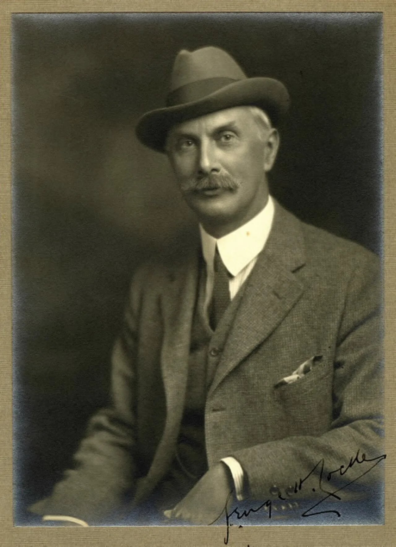 Portrait of George Locke (1870–1937) – memorial page