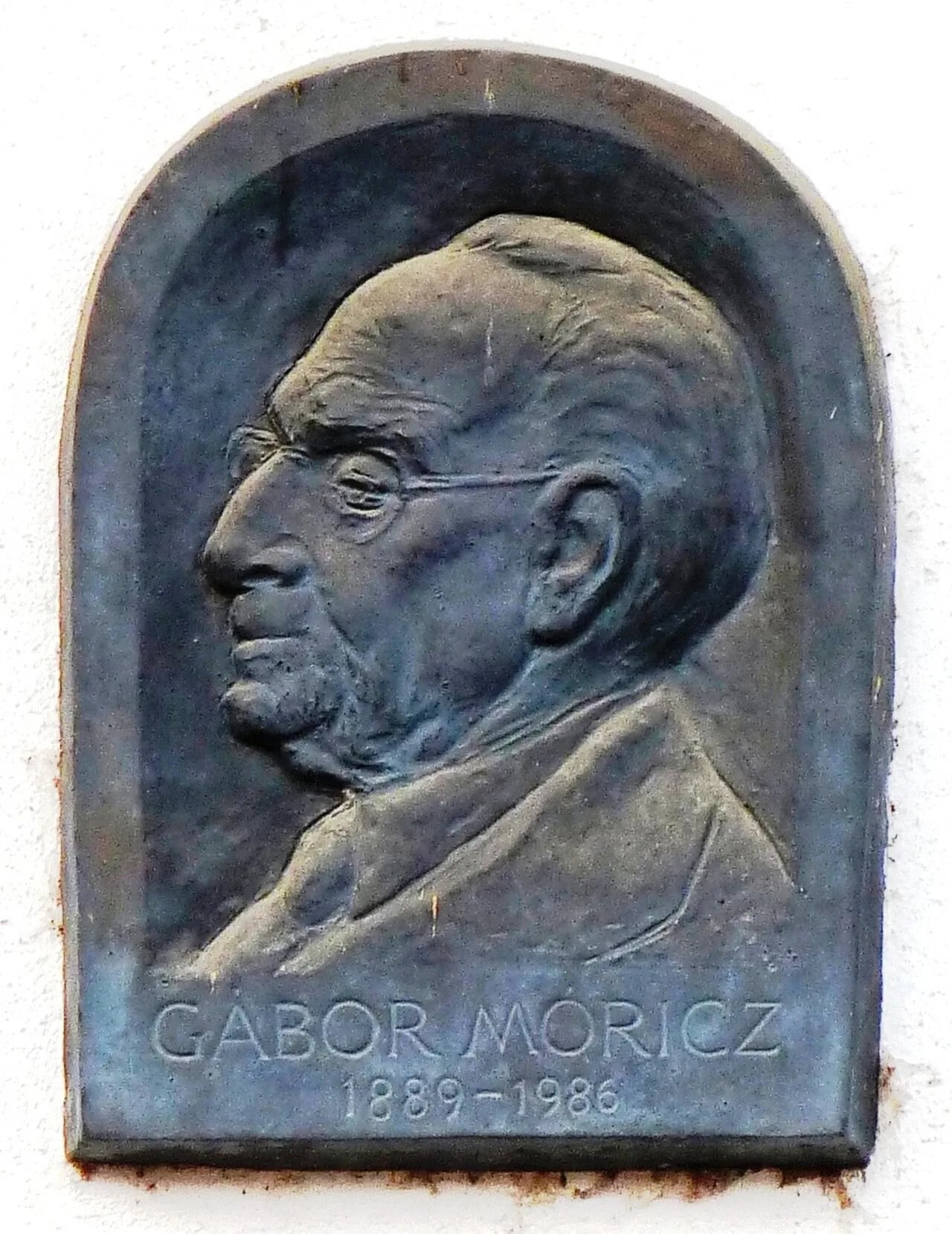 Portrait of Móric Gábor (1889–1986) – memorial page