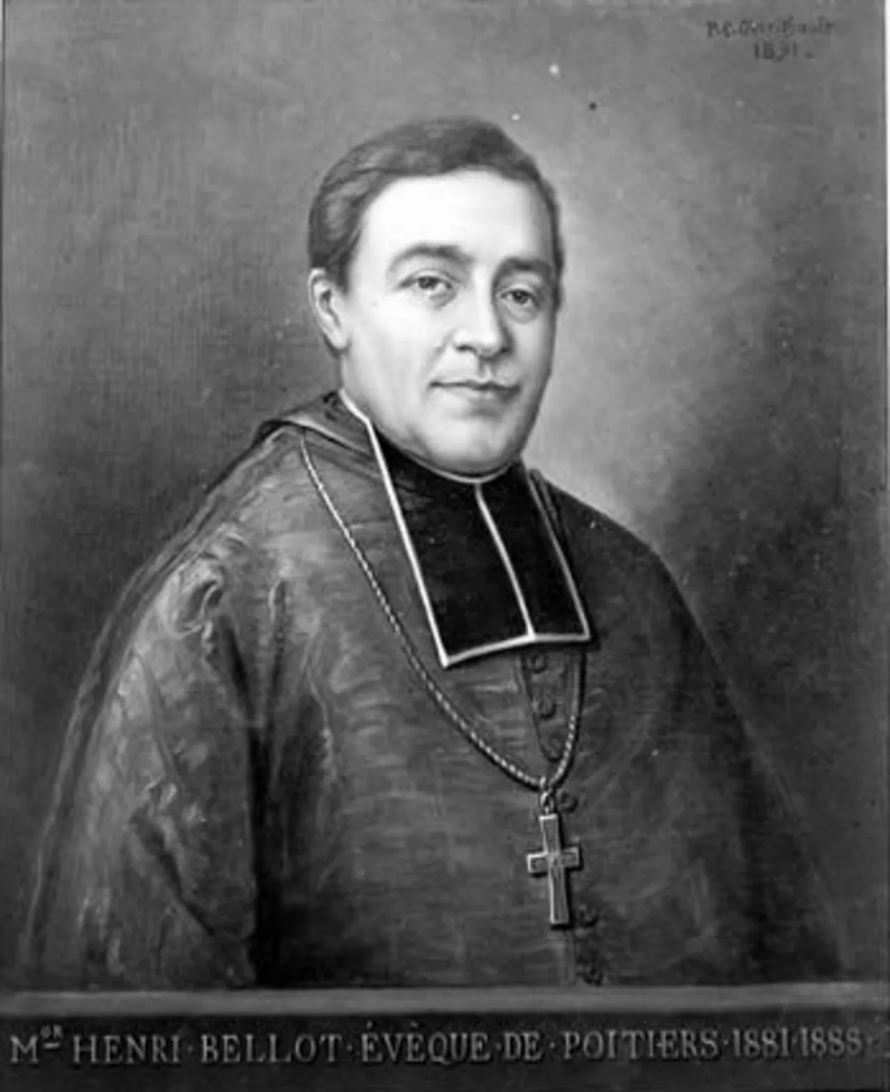 Porträt von Jacques-Edne-Henri-Philadelphe Bellot des Minières (1822–1888) – Gedenkseite