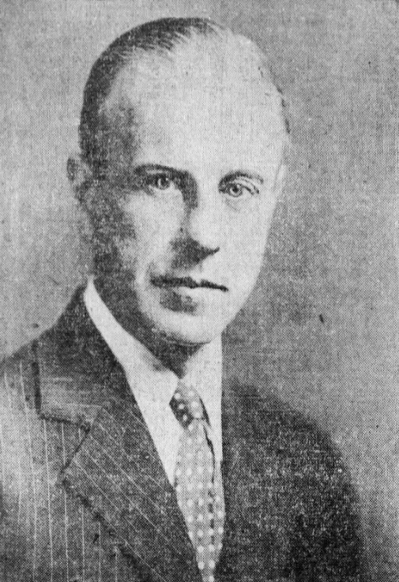 Porträt von George Miller Dyott (1883–1972) – Gedenkseite