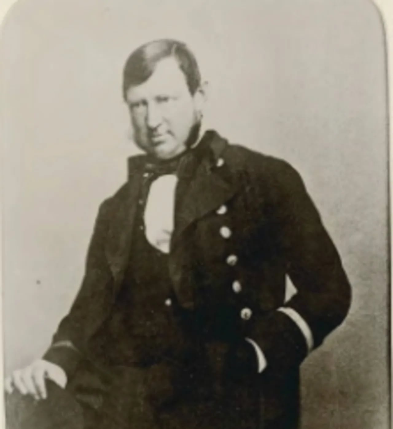 Porträt von Bror Jacob Adelborg (1816–1865) – Gedenkseite