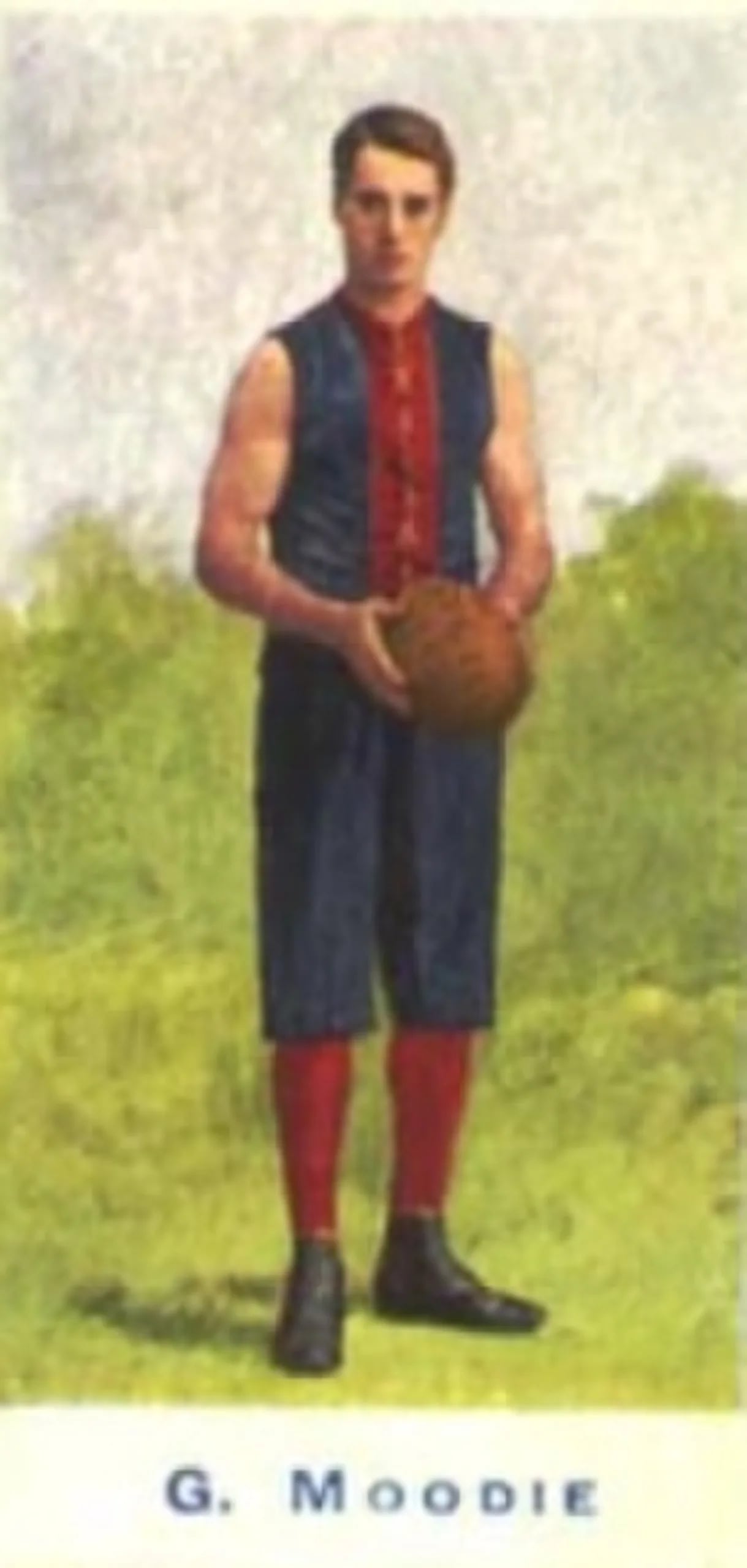 Porträt von George Moodie (1872–1954) – Gedenkseite