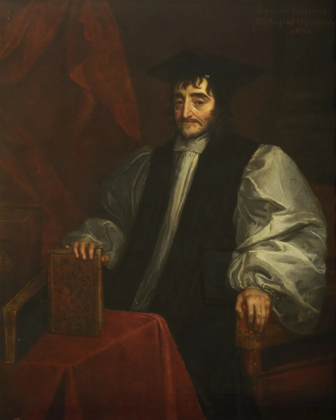 Porträt von George Morley (1597–1684) – Gedenkseite