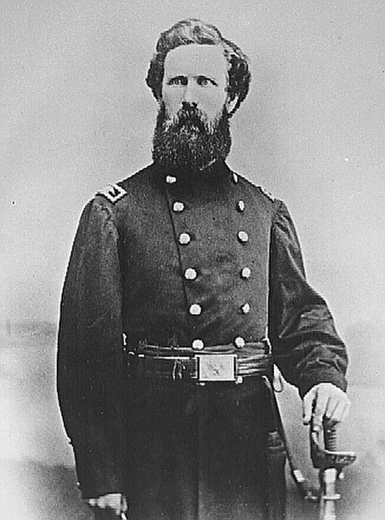 Portrait of George N. Morgan (1825–1866) – memorial page