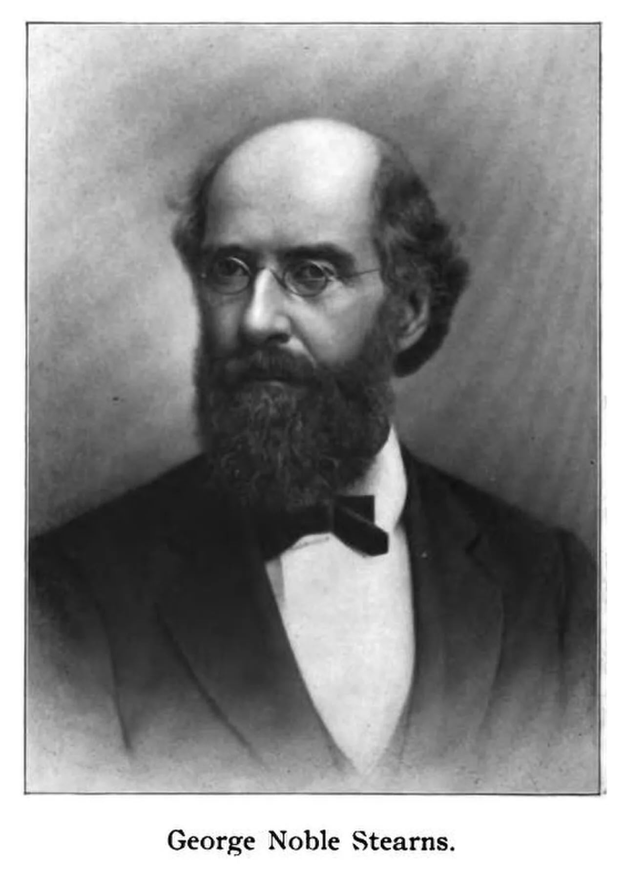 Porträt von George N. Stearns (1812–1882) – Gedenkseite