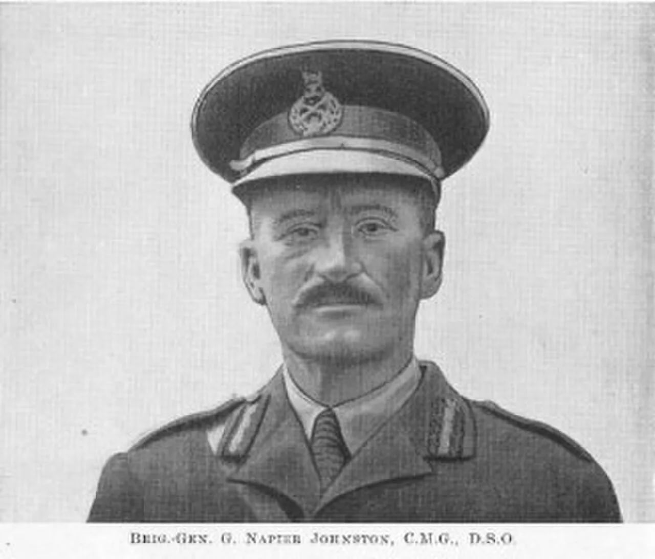 Portrait of George Napier Johnston (1867–1947) – memorial page
